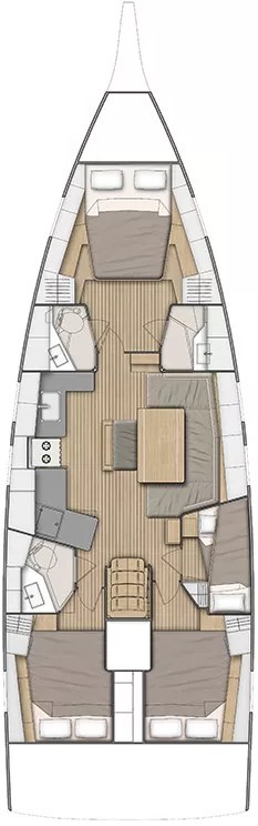 Oceanis 46.1 - 4 cab. — photo 2