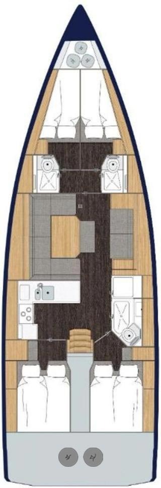 Bavaria Cruiser 45 - 4 cab. — photo 2
