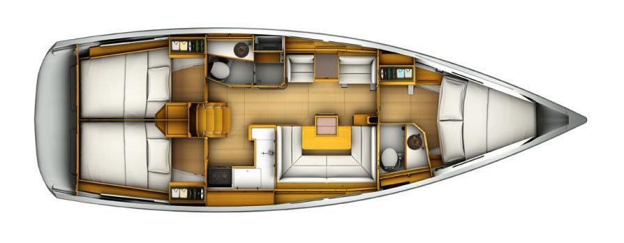 Sun Odyssey 419 - 3 cab. — photo 2