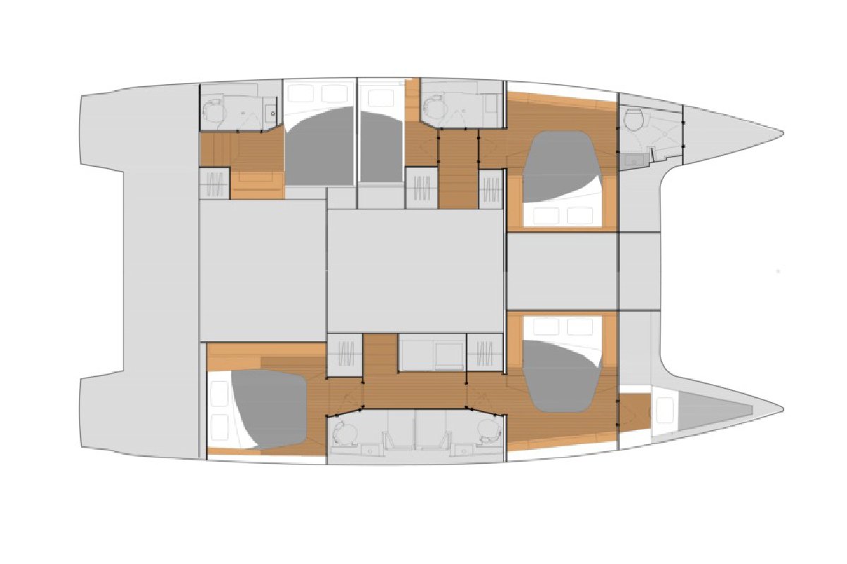 Fountaine Pajot Tanna 47 - 5 + 1 cab. — photo 2