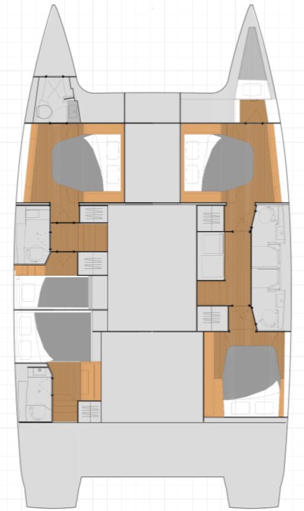 Fountaine Pajot Tanna 47 - 5 + 1 cab. — photo 6