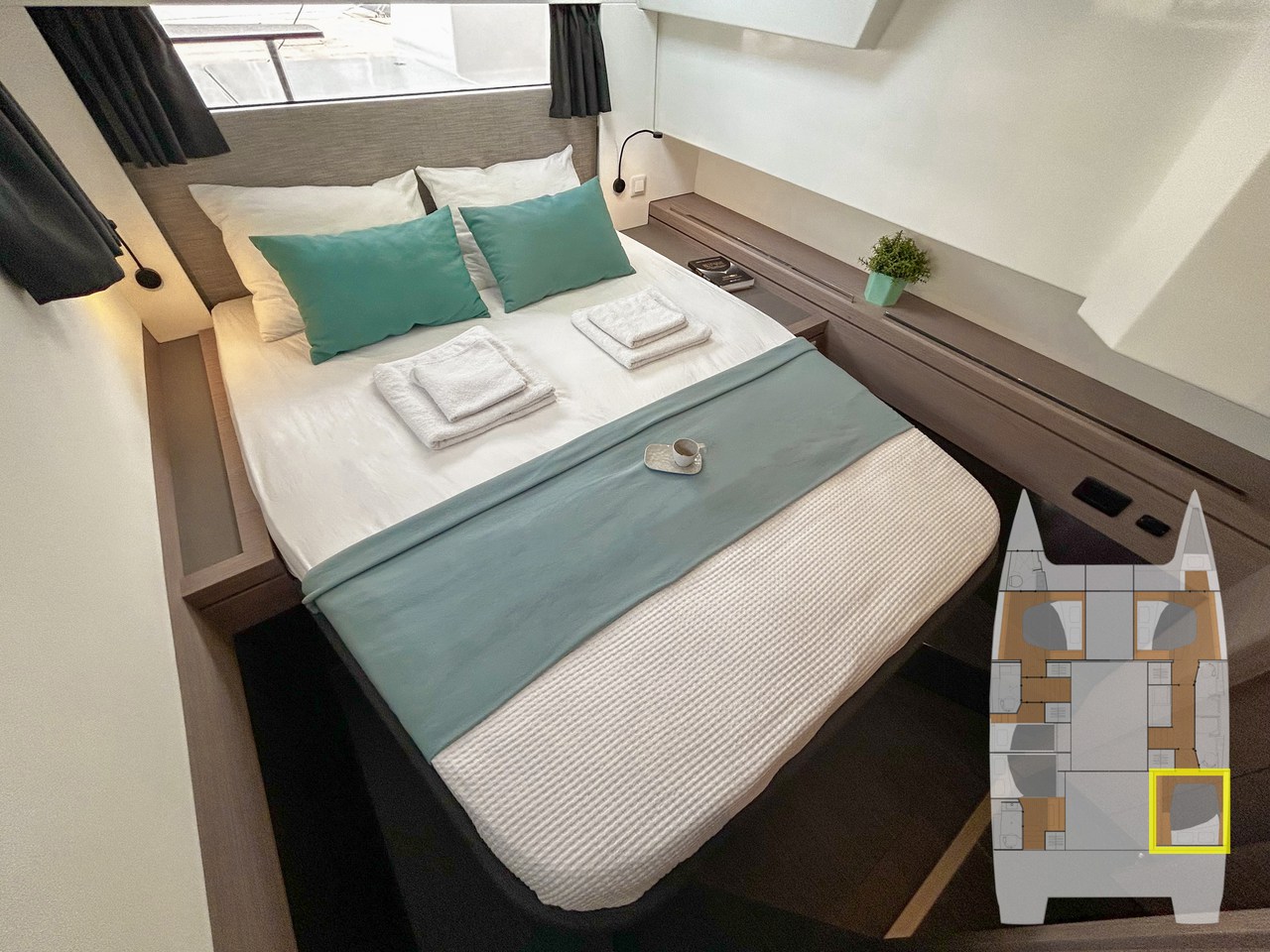 Fountaine Pajot Tanna 47 - 5 + 1 cab. — photo 23