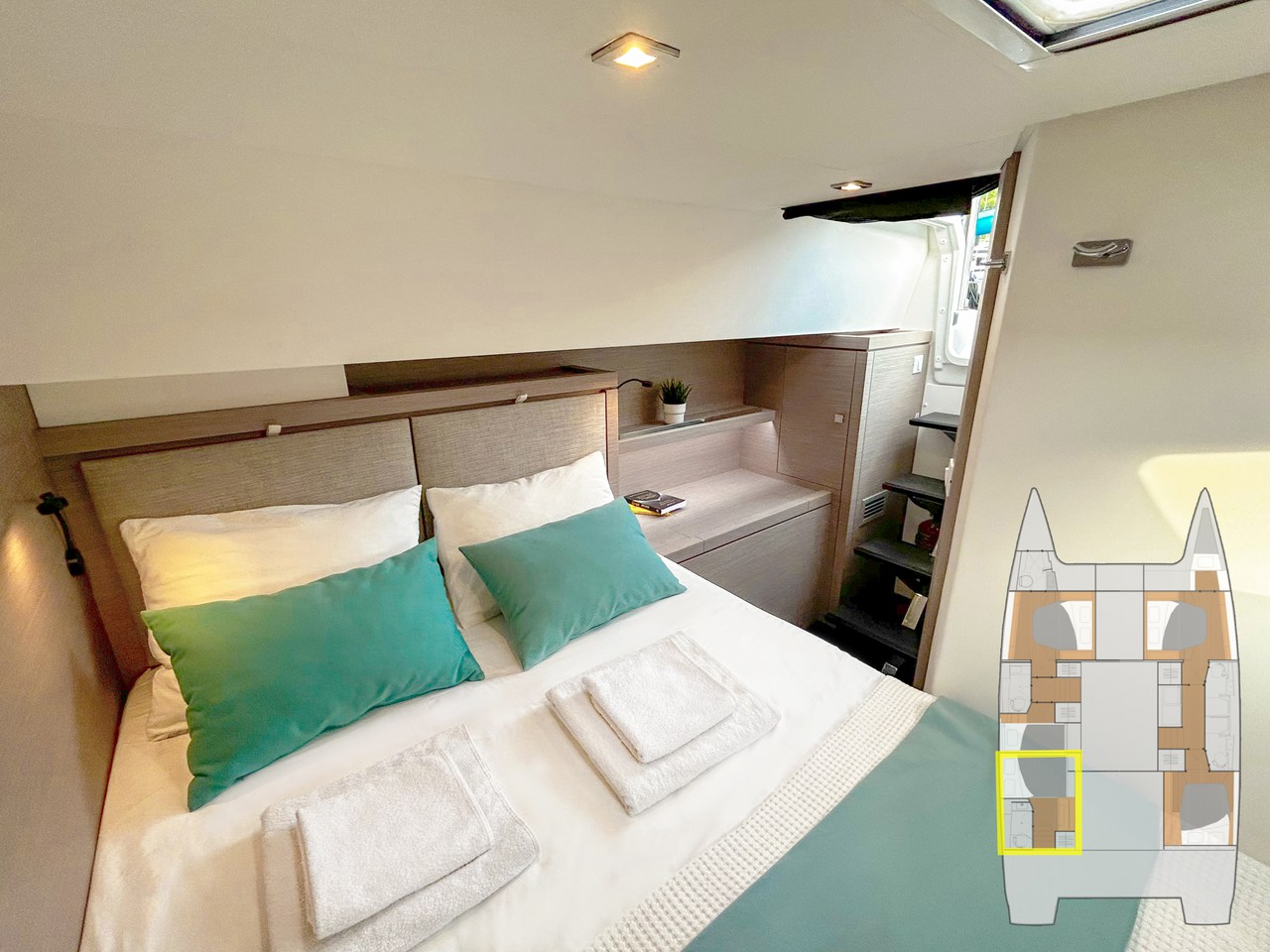 Fountaine Pajot Tanna 47 - 5 + 1 cab. — photo 25