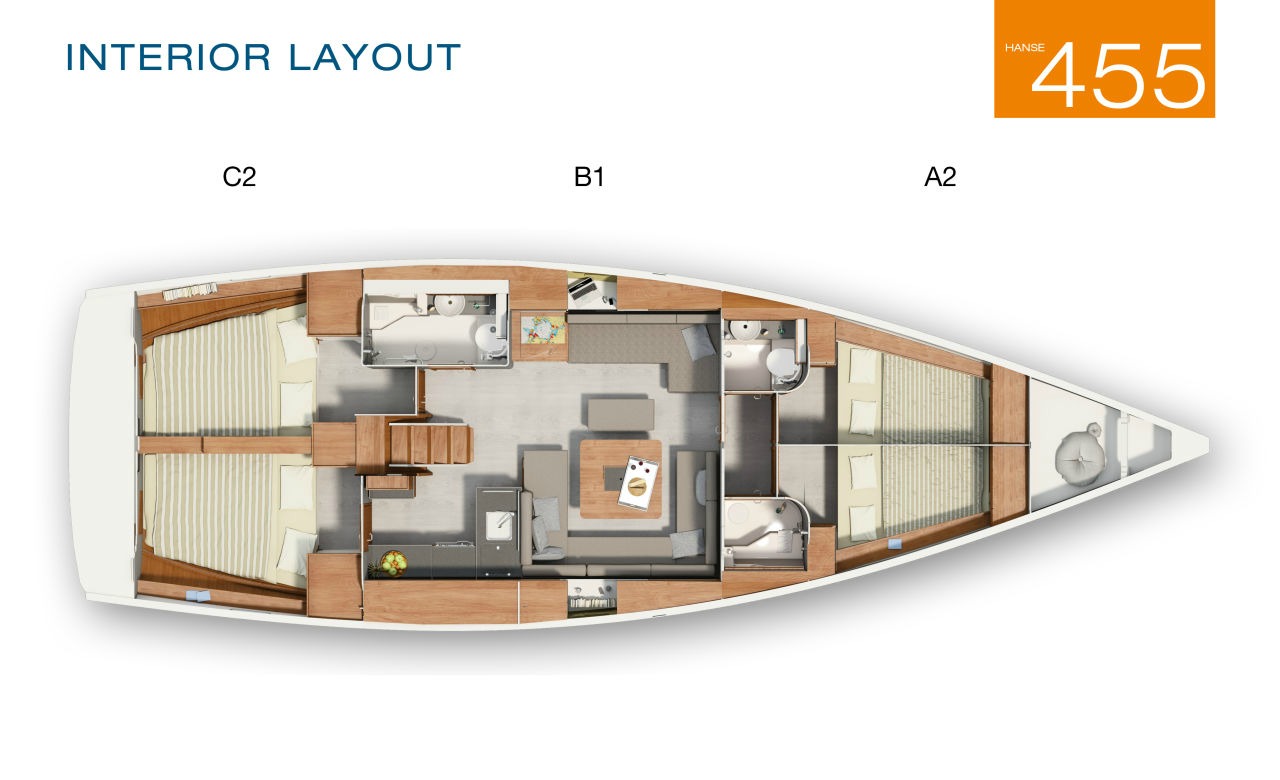 Hanse 455 — photo 2
