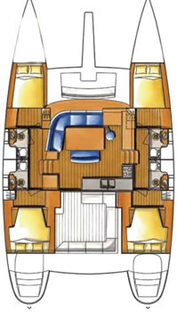 Lagoon 440 - 4 cab. — photo 2