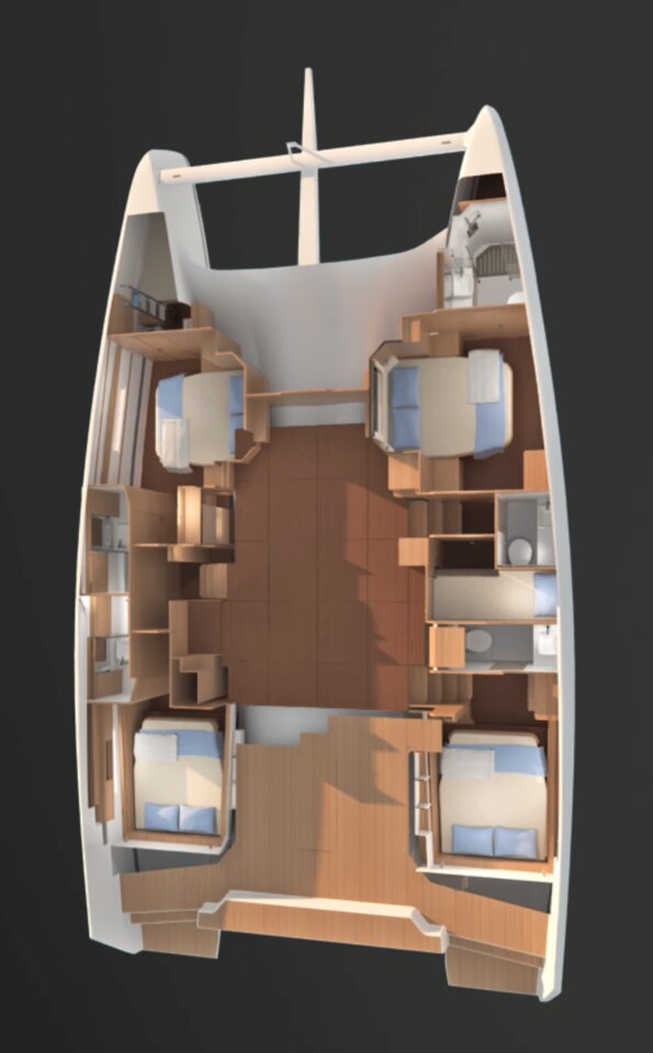 Dufour 48 Catamaran - 5 + 1 cab. — photo 2