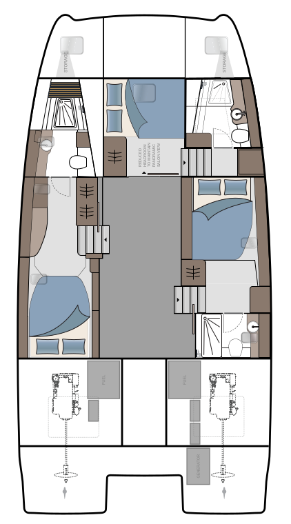 Aquila 42 - 3 cab. — photo 2
