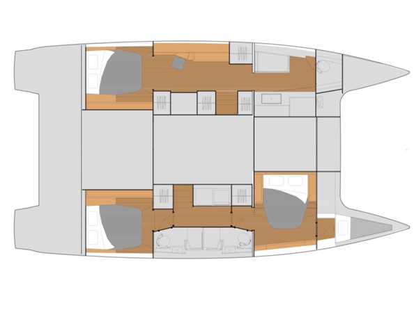 Fountaine Pajot Tanna 47 Maestro - 3 cab. — photo 2