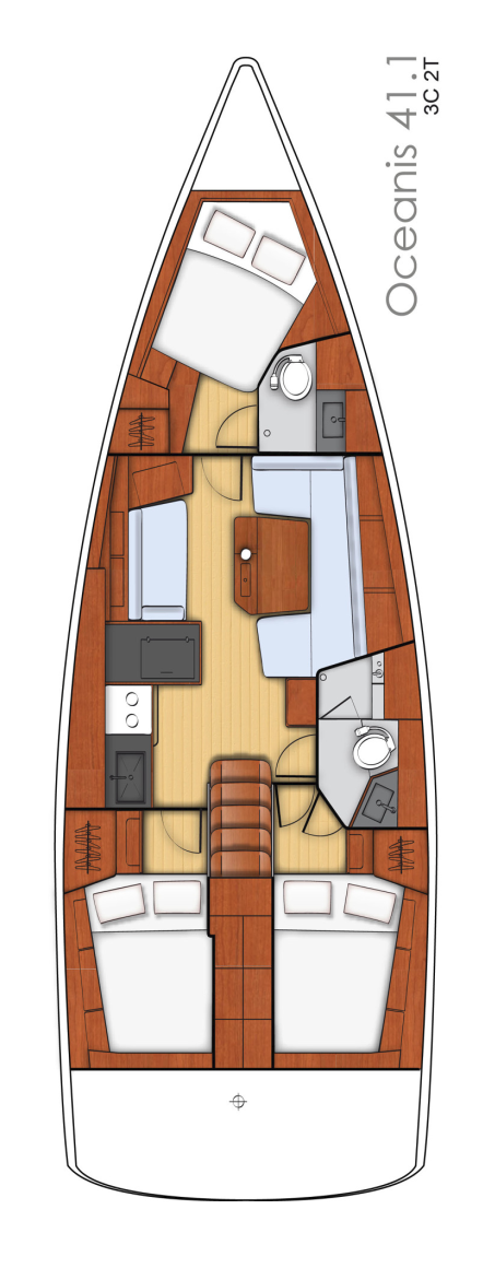 Oceanis 41.1 — photo 2