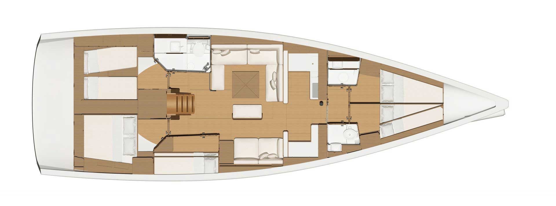 Dufour 520 GL — photo 3