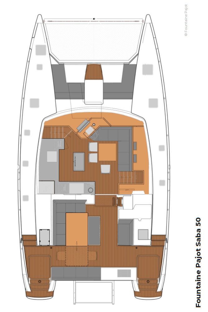 Fountaine Pajot Saba 50 - 6 + 2 cab. — photo 3