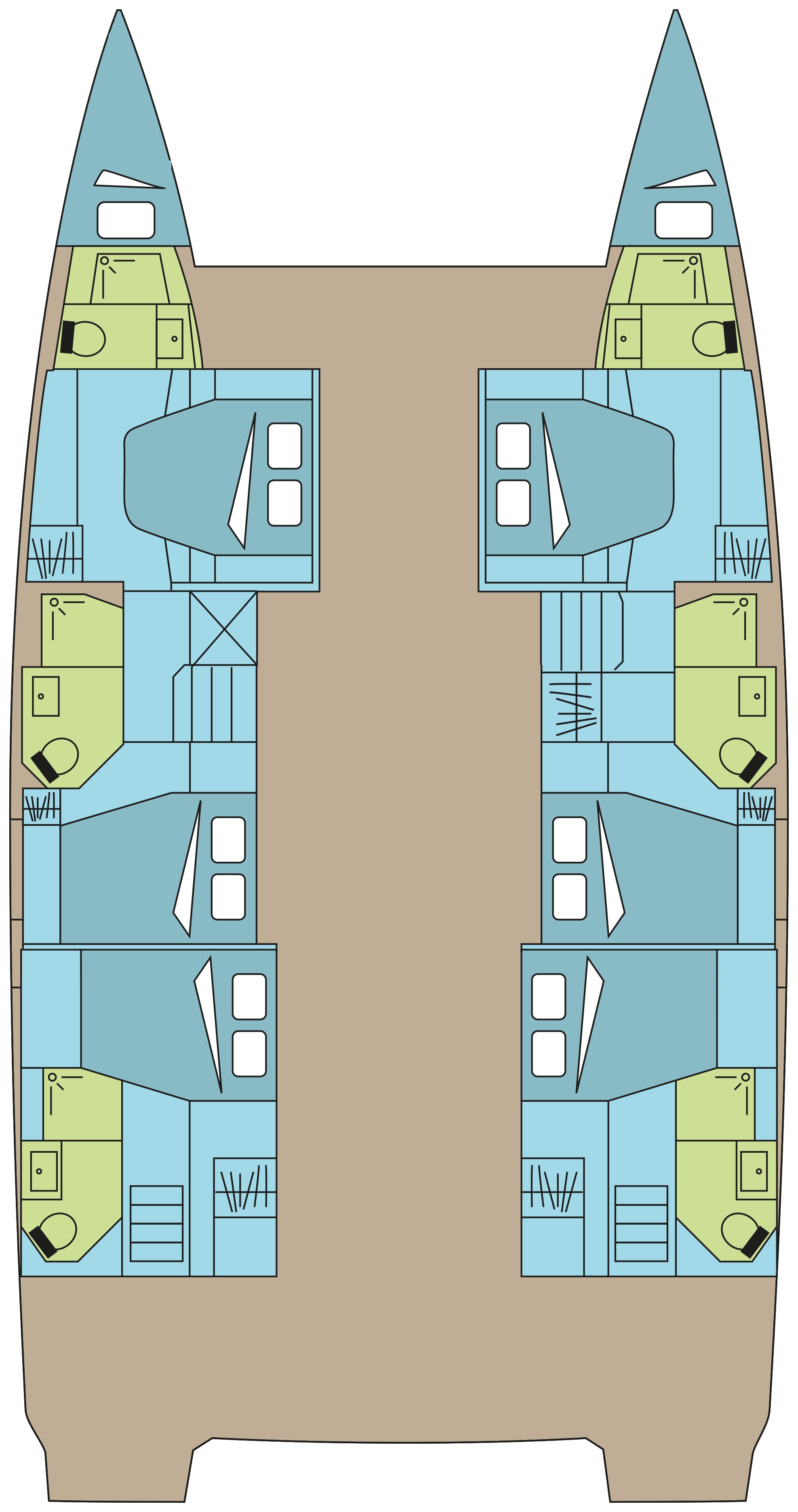Fountaine Pajot Aura 51 SMART ELECTRIC - 6 + 2 cab. — photo 2