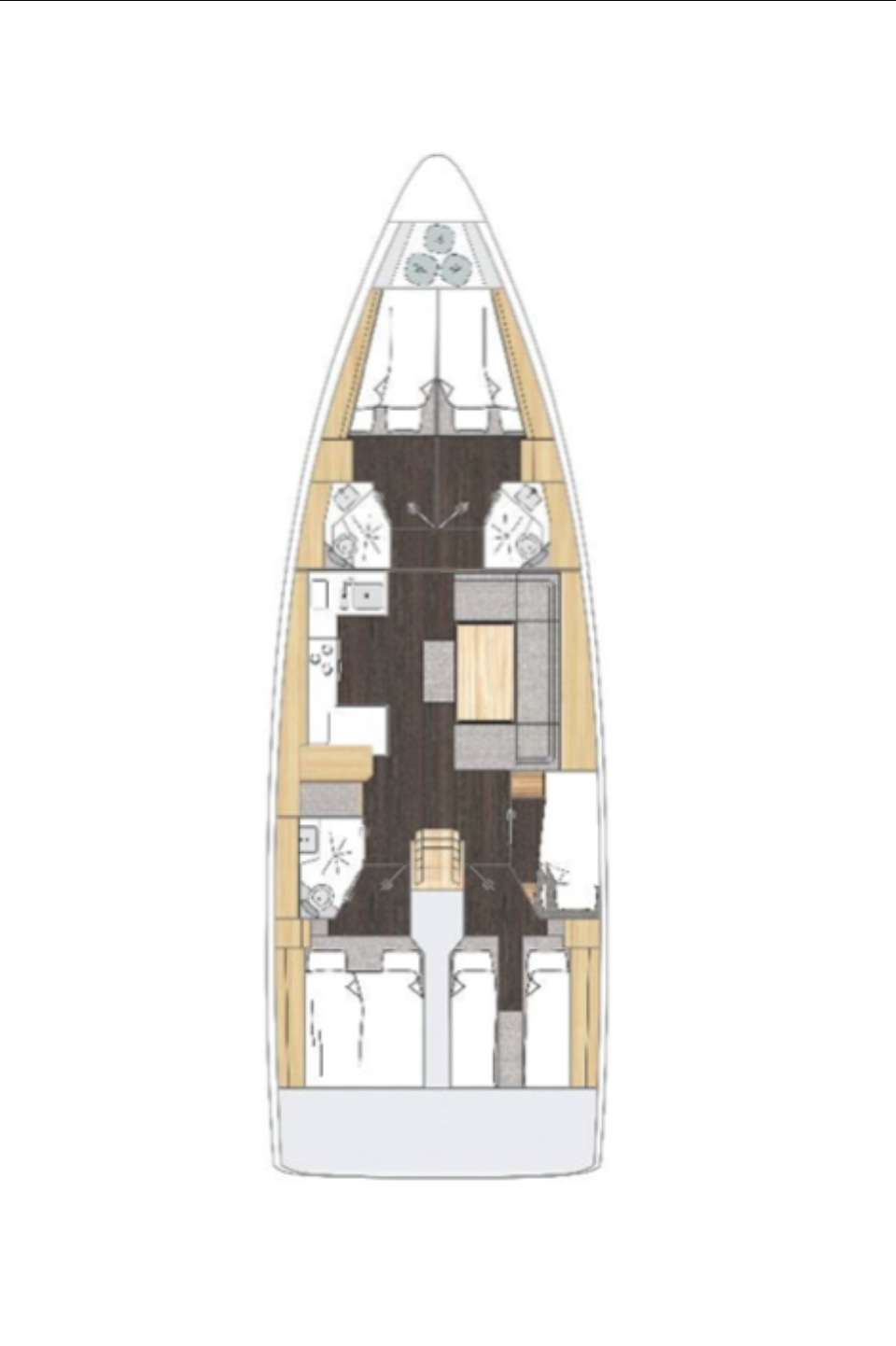 Bavaria C46 - 5 cab. — photo 9