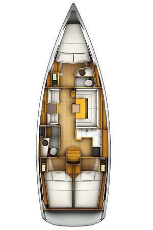 Sun Odyssey 419 - 3 cab. — photo 2