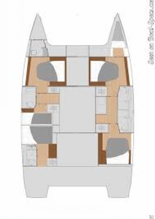 Fountaine Pajot Saona 47 - 5 cab. — photo 2