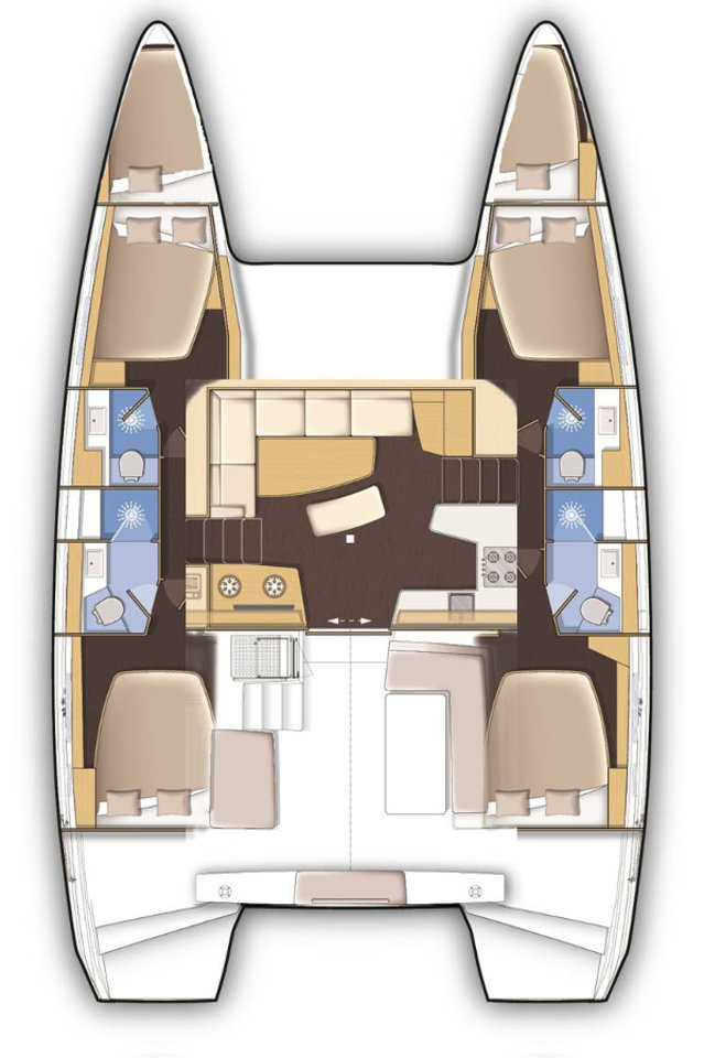 Lagoon 42 - 4 + 2 cab. — photo 2