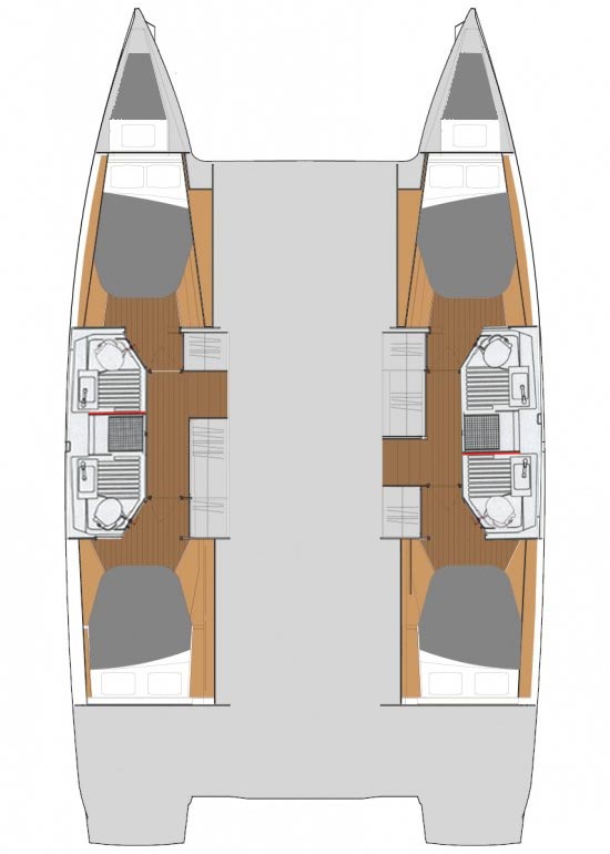 Fountaine Pajot Astrea 42 - 4 + 2 cab. — photo 2