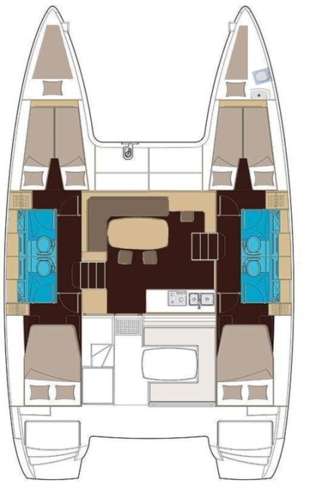 Lagoon 400 - 4 cab. — photo 2