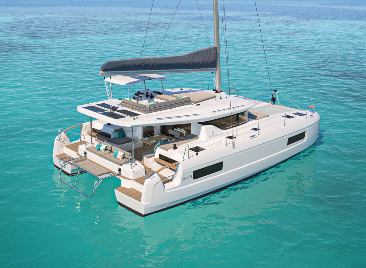 Lagoon 43 - 4 + 2 cab. — photo 1