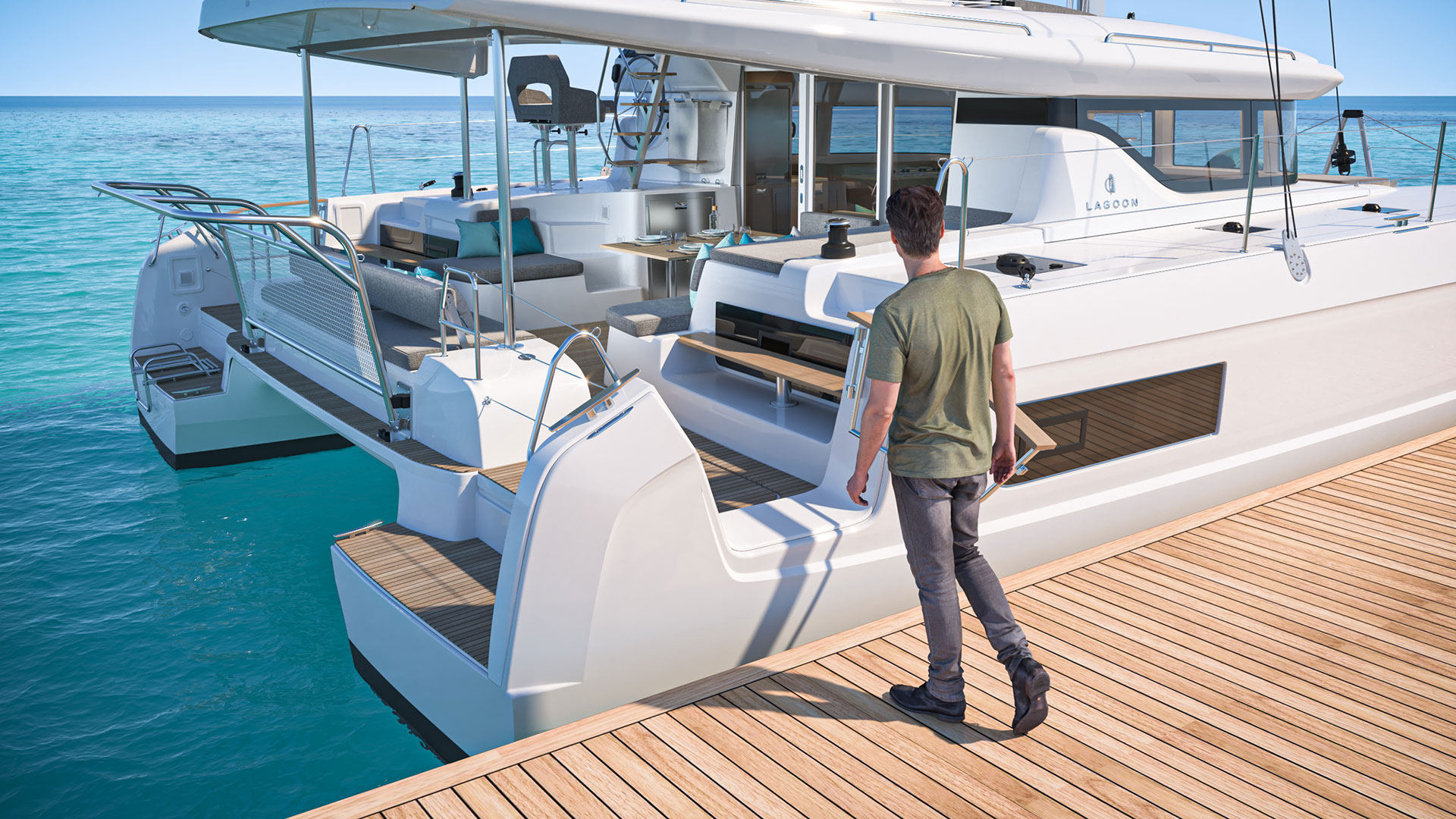 Lagoon 43 - 4 + 2 cab. — photo 7