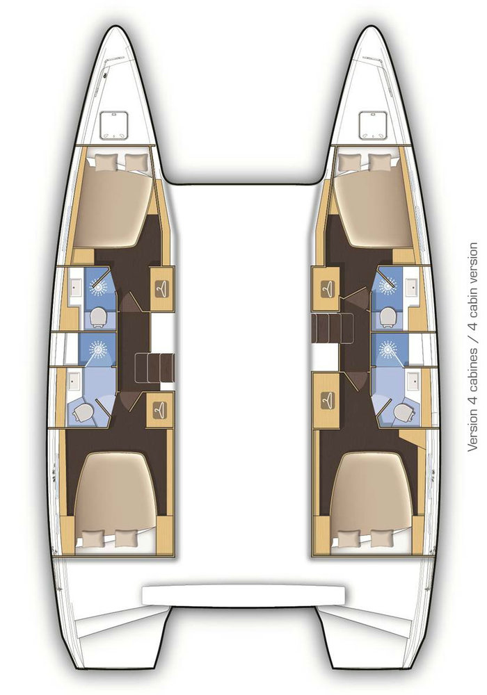 Lagoon 42 - 4 + 2 cab. — photo 17