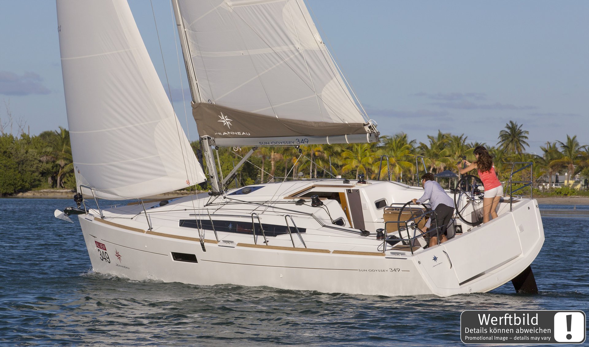 Sun Odyssey 349 - 3 cab. — photo 3