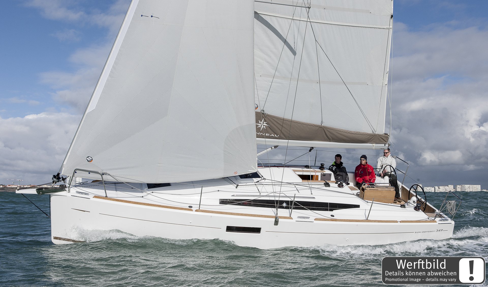 Sun Odyssey 349 - 2 cab. — photo 1
