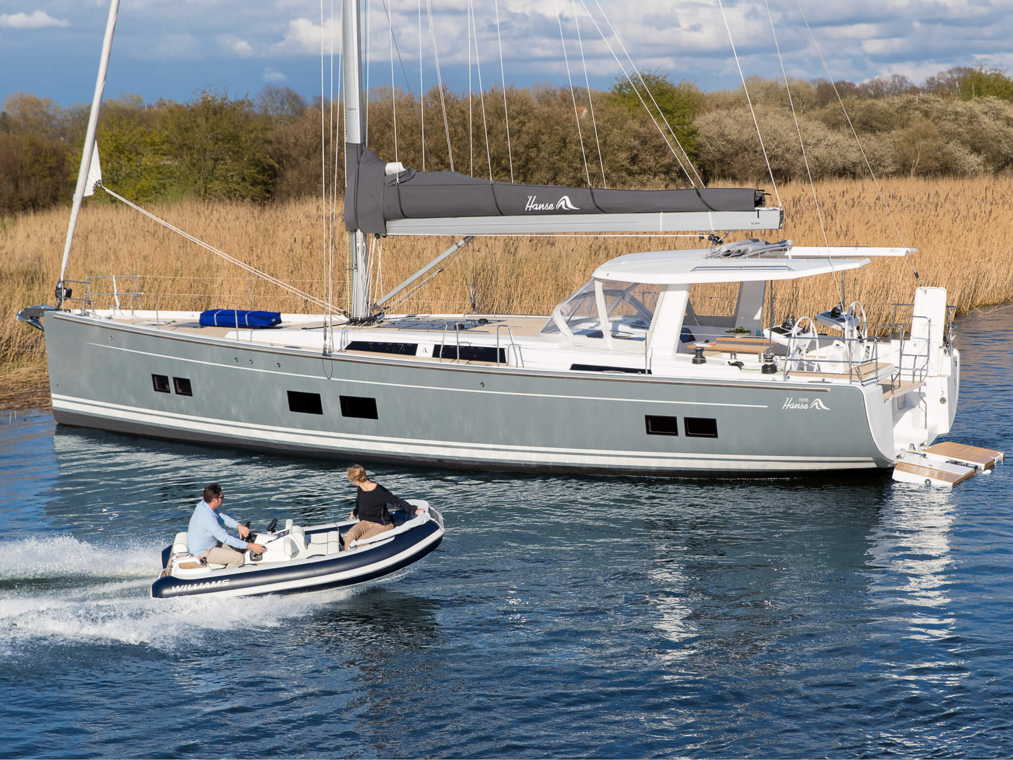Hanse 588 - 5 + 1 cab. — photo 38