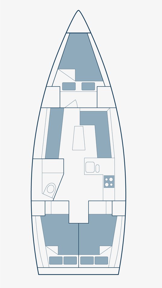 Bavaria Cruiser 37 - 3 cab. — photo 2