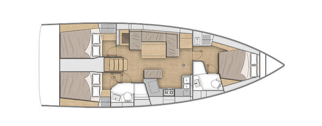 Oceanis 40.1 - 3 cab. — photo 2