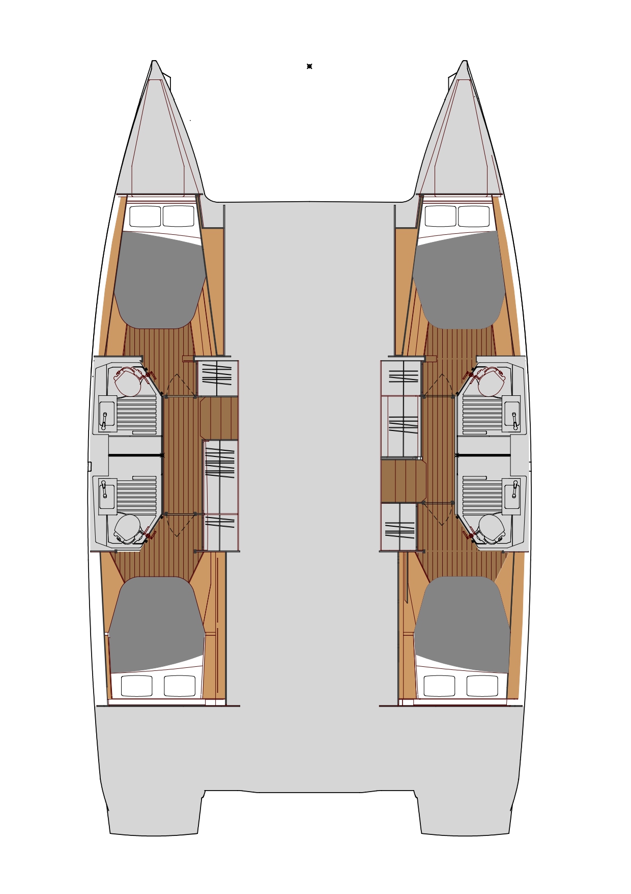 Fountaine Pajot Astrea 42 - 4 + 1 cab. — photo 14