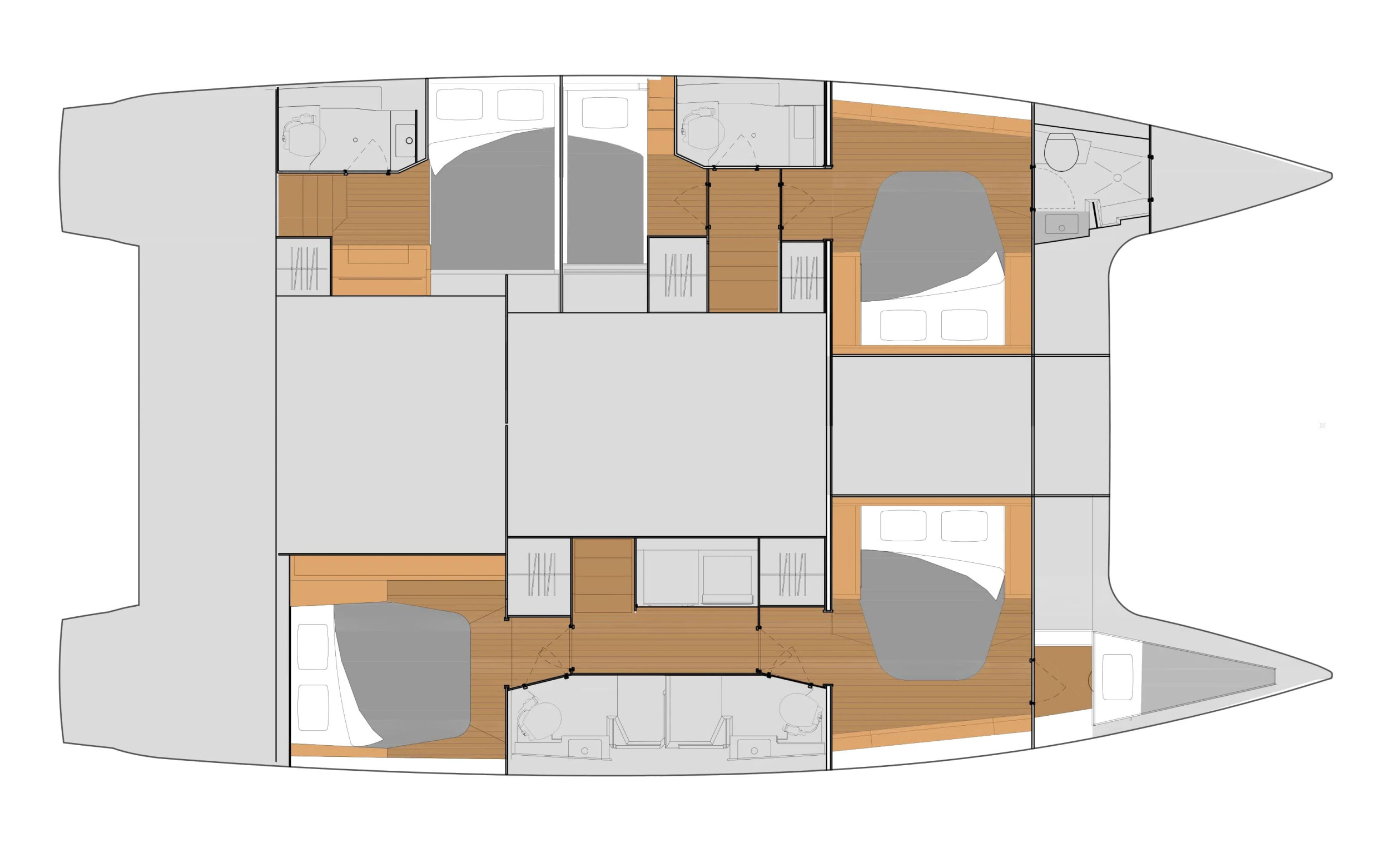 Fountaine Pajot Tanna 47 - 5 + 1 cab. — photo 3