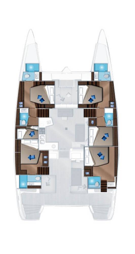Lagoon 52 F - 6 + 2 cab. — photo 2