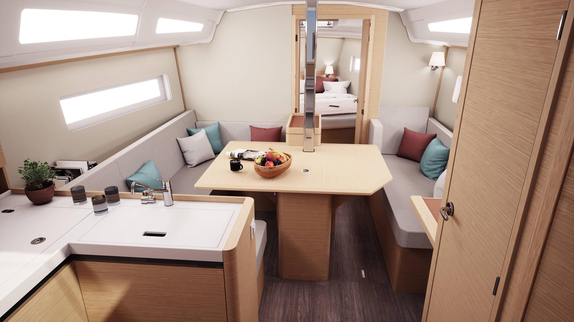 Sun Odyssey 380 - 3 cab. — photo 3