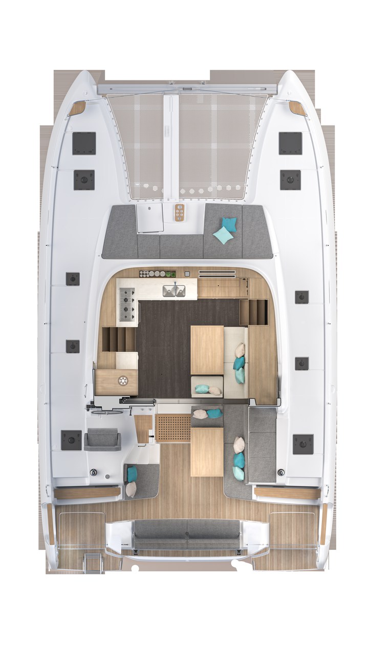Lagoon 43 - 4 + 2 cab. — photo 3