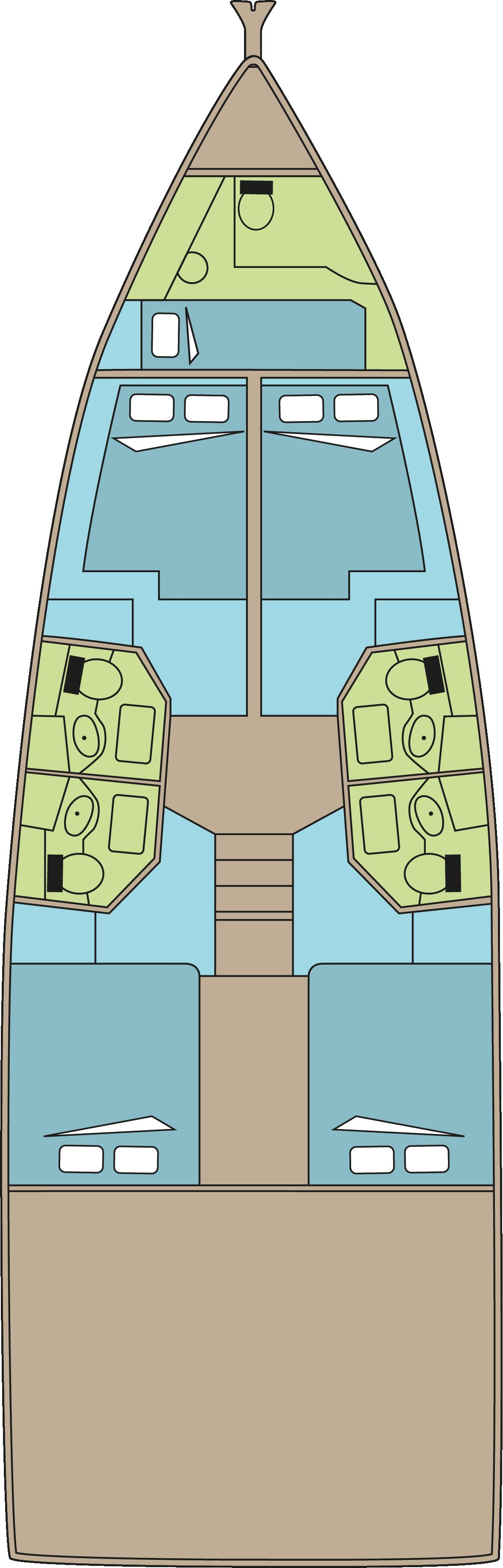 Island Cruising Boat - 4 + 1 cab. — photo 2