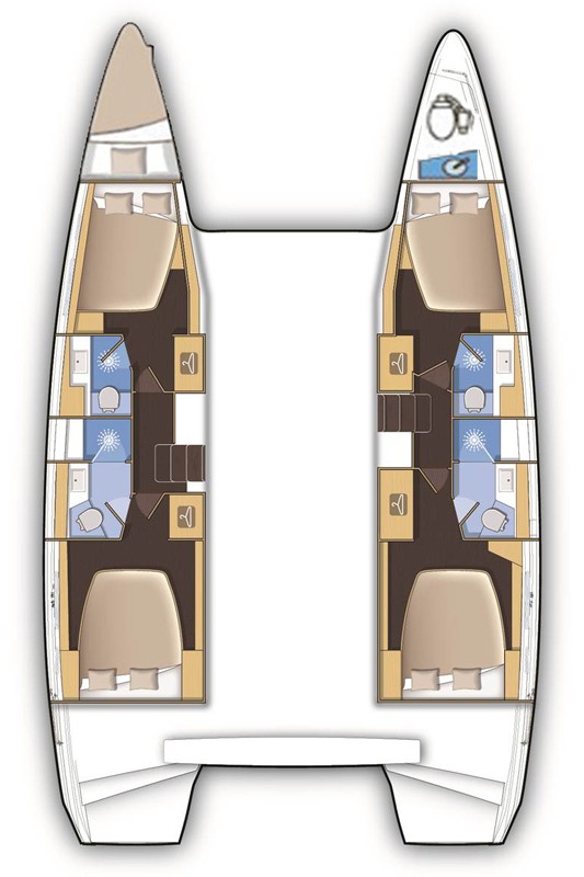 Lagoon 42 - 4 + 1 cab. — photo 2