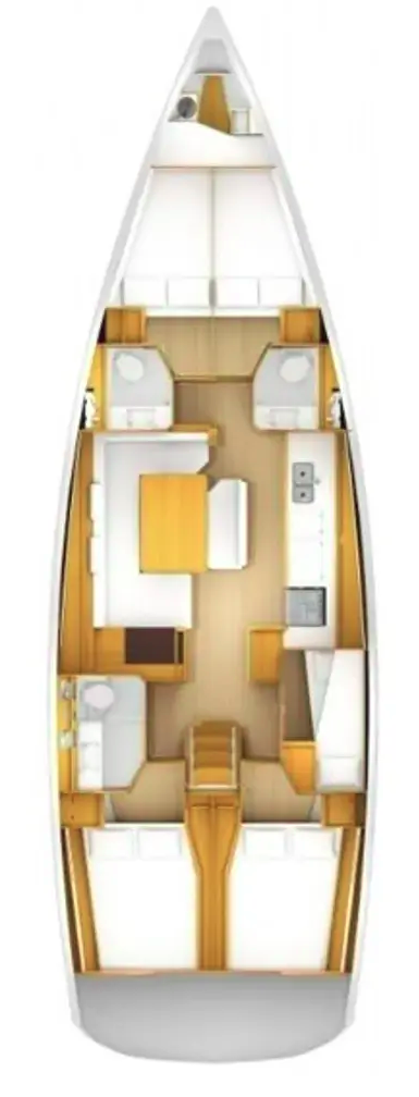 Sun Odyssey 519 - 5 + 1 cab. — photo 2