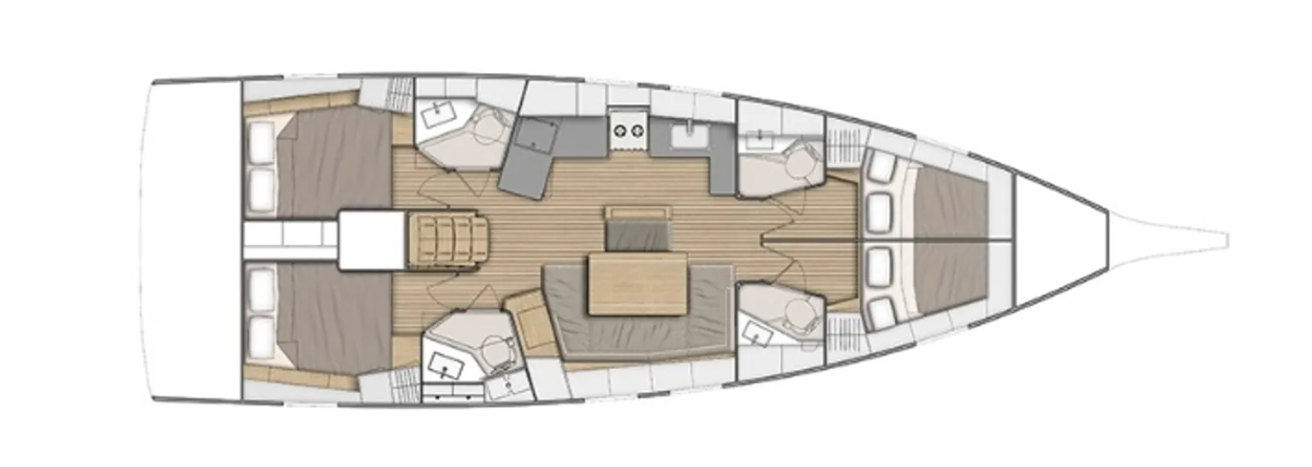 Oceanis 46.1 - 4 cab. — photo 2