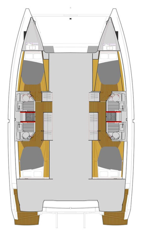 Fountaine Pajot Astrea 42 - 4 + 2 cab. — photo 2