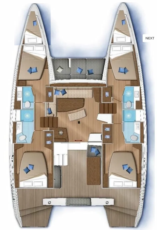 Lagoon 42 - 4 + 2 cab. — photo 2