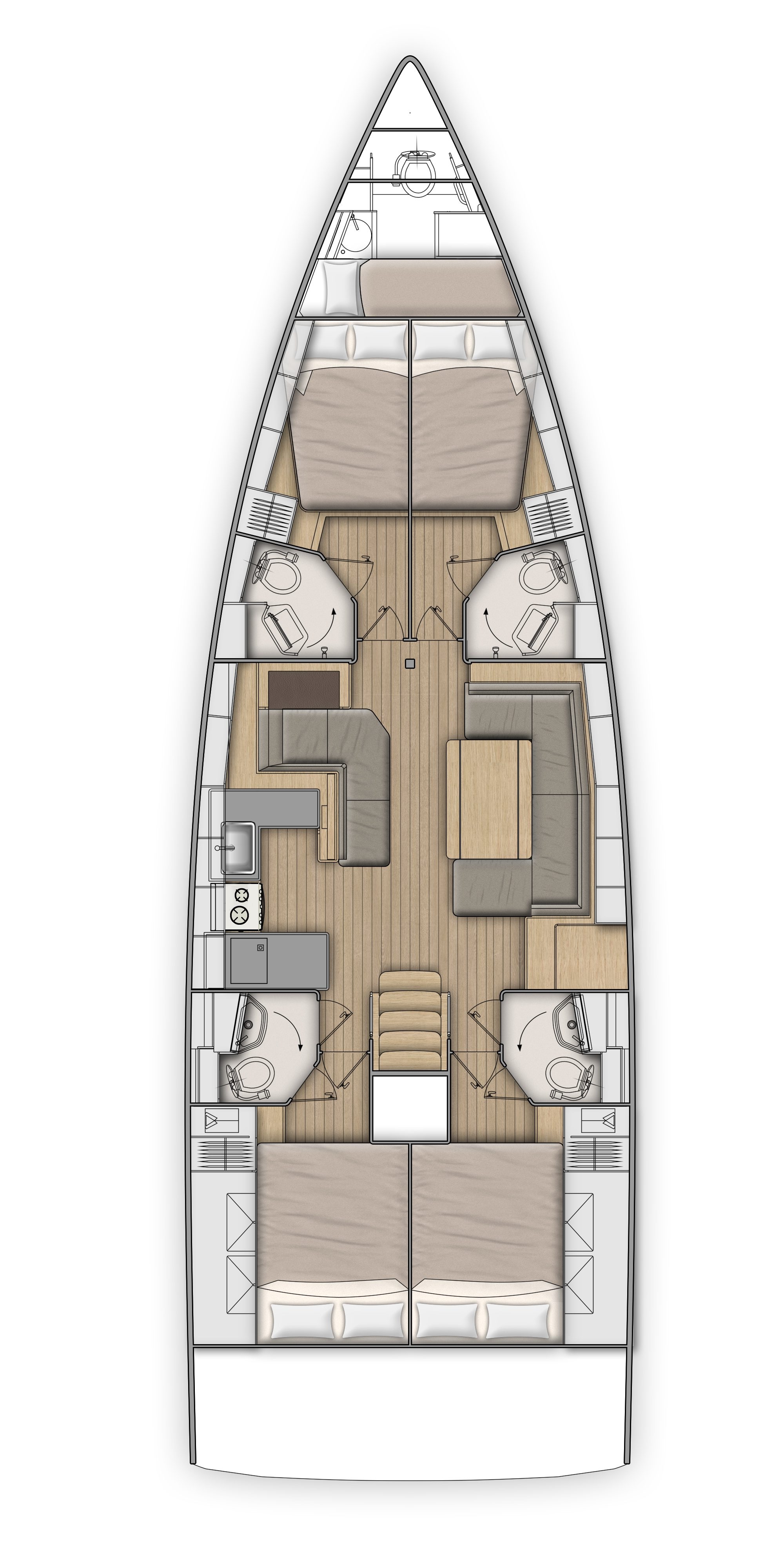 Oceanis 51.1 — photo 2