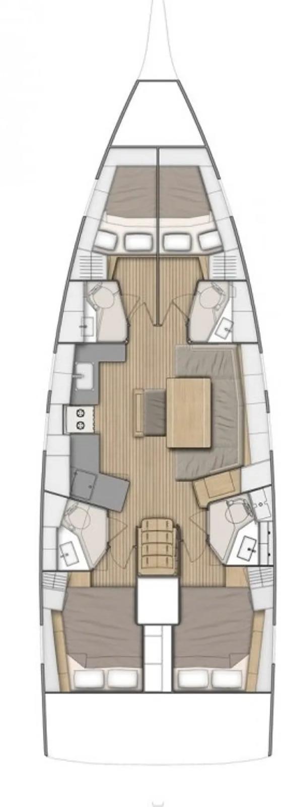 Oceanis 46.1 - 4 cab. — photo 2