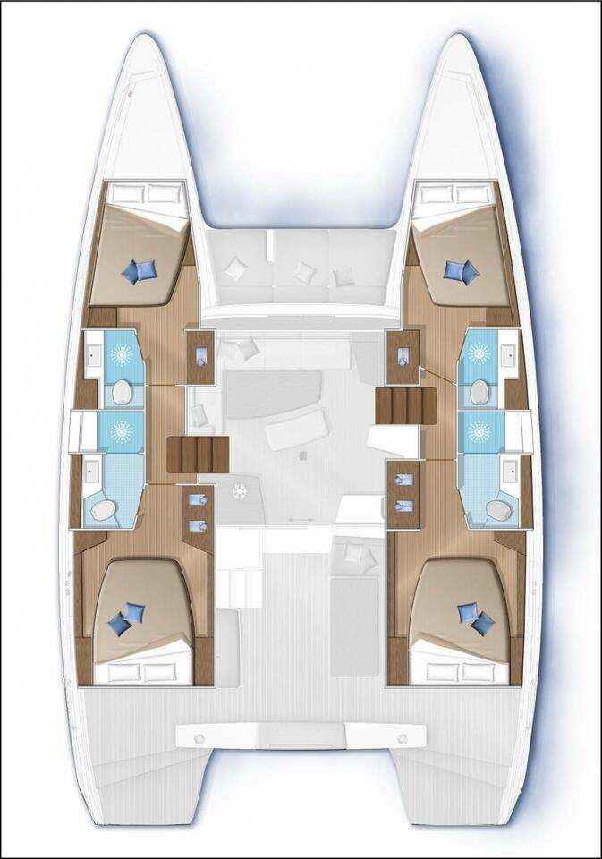 Lagoon 42 - 4 + 2 cab. — photo 2