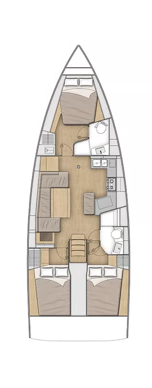 Oceanis 40.1 - 3 cab. — photo 2