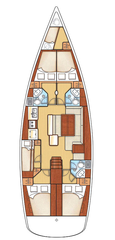 Oceanis 50 Family - 6 cab. — photo 2