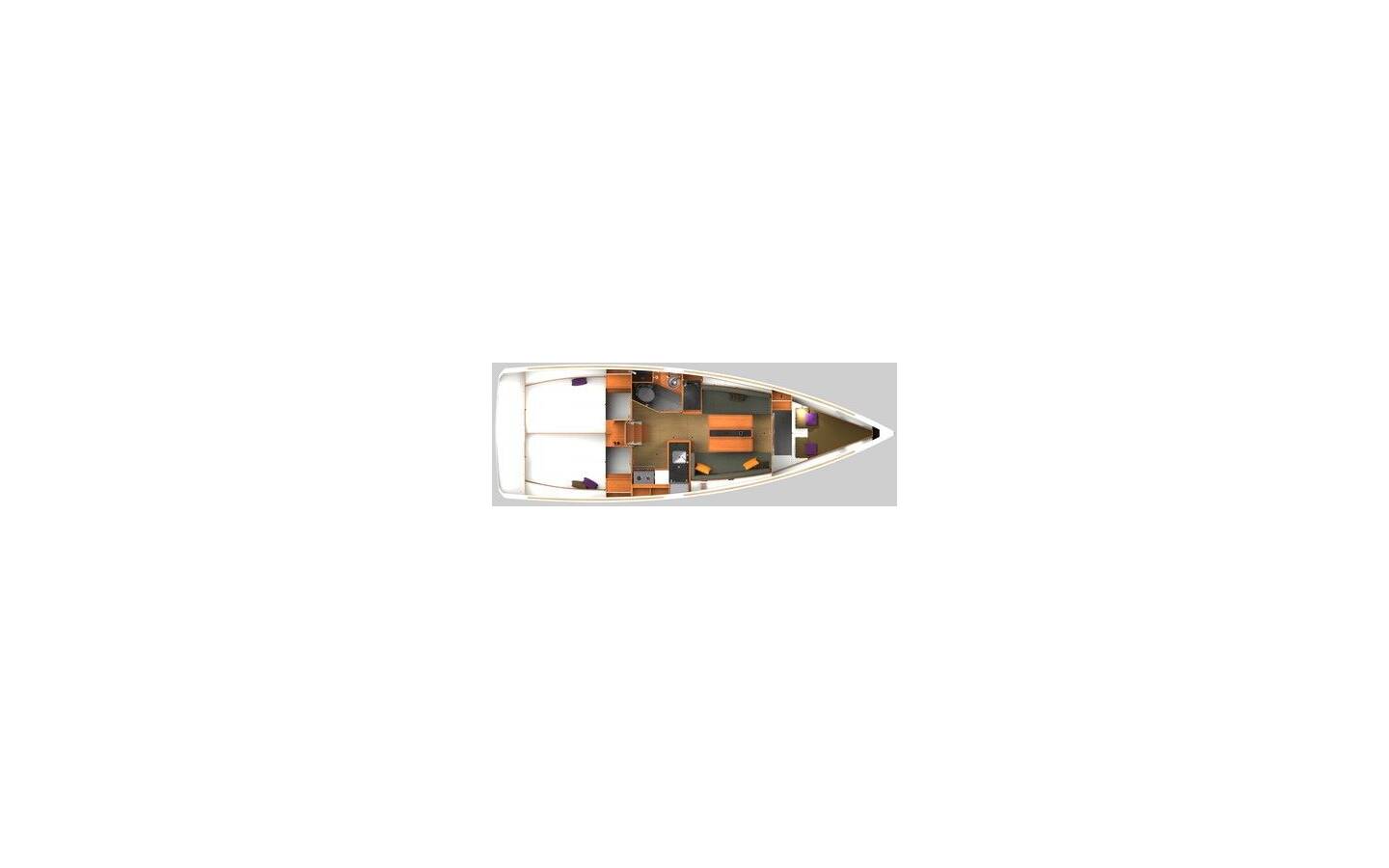 Sun Odyssey 349 - 3 cab. — photo 2
