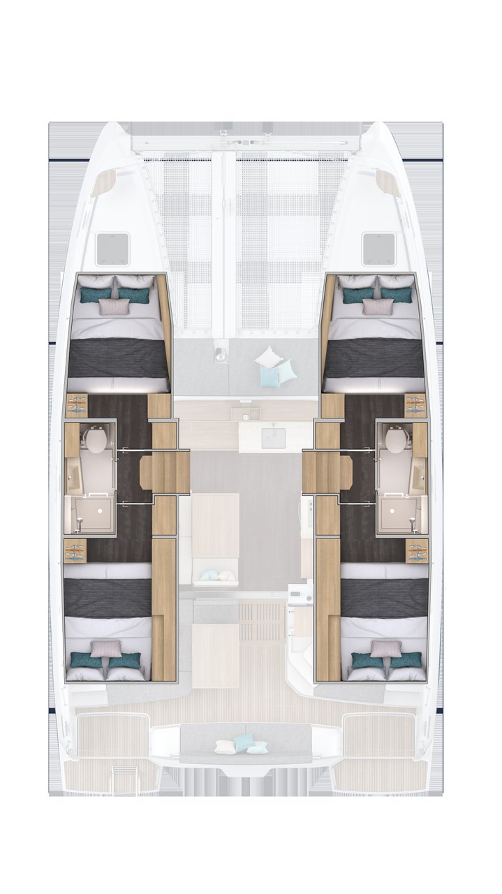 Lagoon 38 - 4 cab. — photo 2