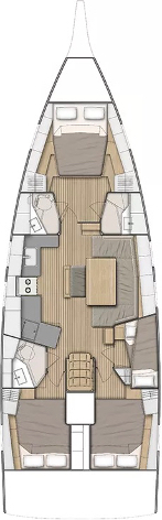 Oceanis 46.1 - 4 cab. — photo 2