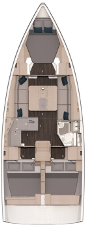 Dufour 37 - 3 cab. — photo 2